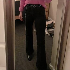 Abercrombie & Fitch Bell Bottom Ultra High Rise Flare Jeans